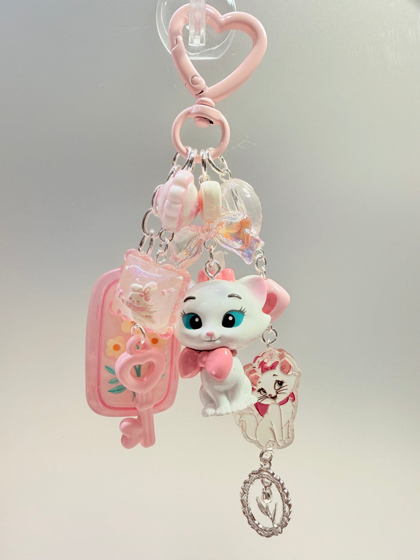 Marie dangle bag charm