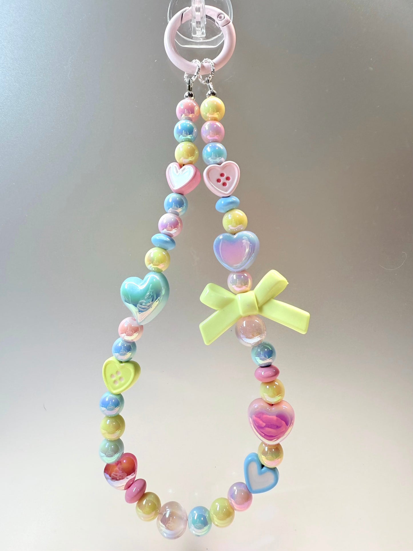 Dainty pastel phone charm