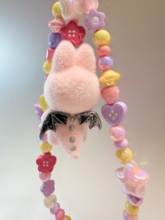 Popmart Zimomo pastel phone charm strap