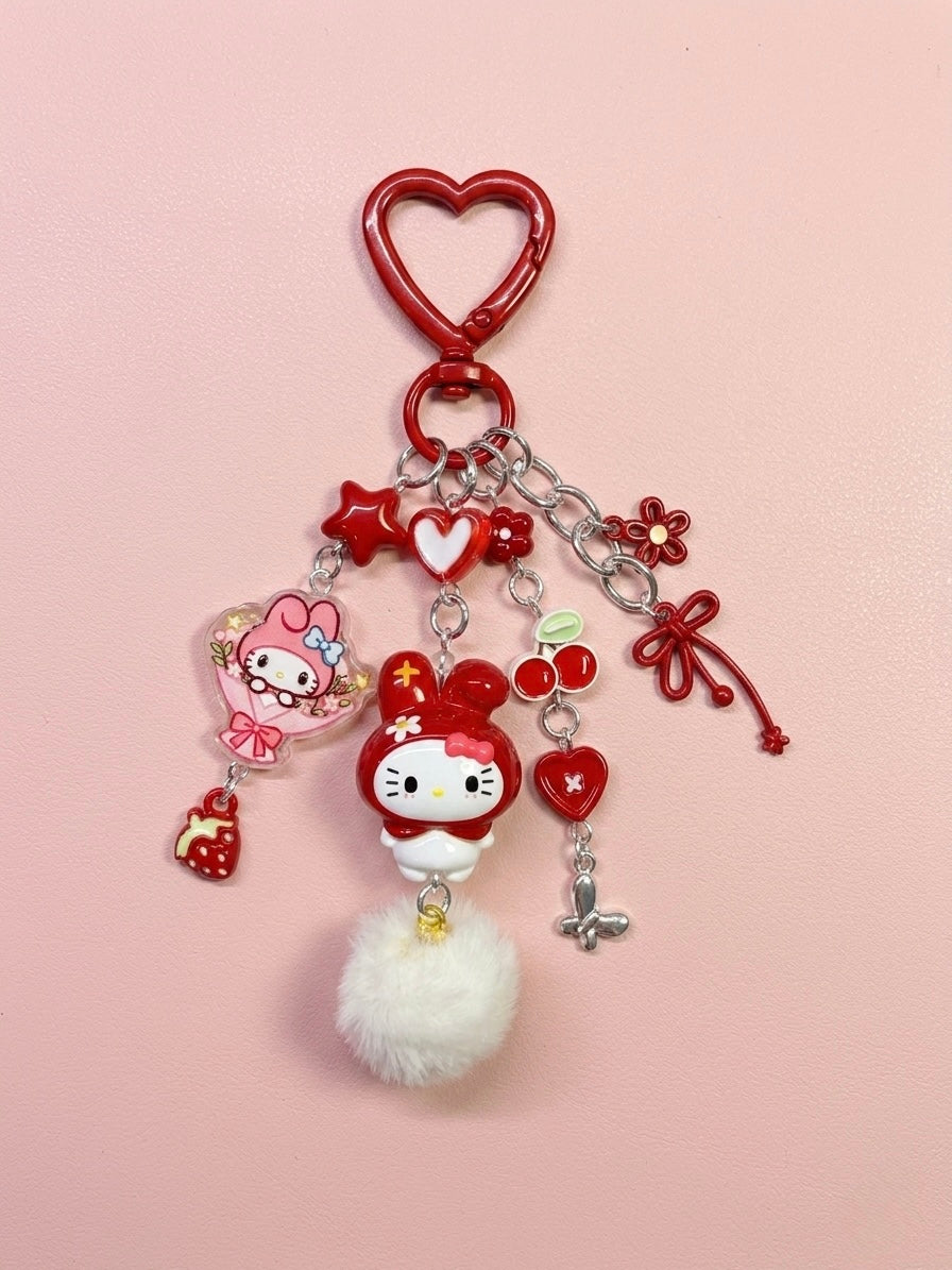 My Melody / Sweet Piano mini bag charm