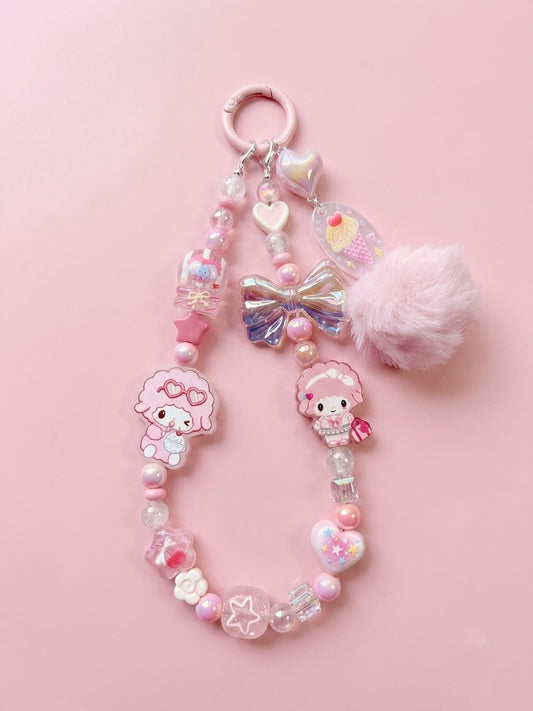 Sweet Piano dainty charm strap