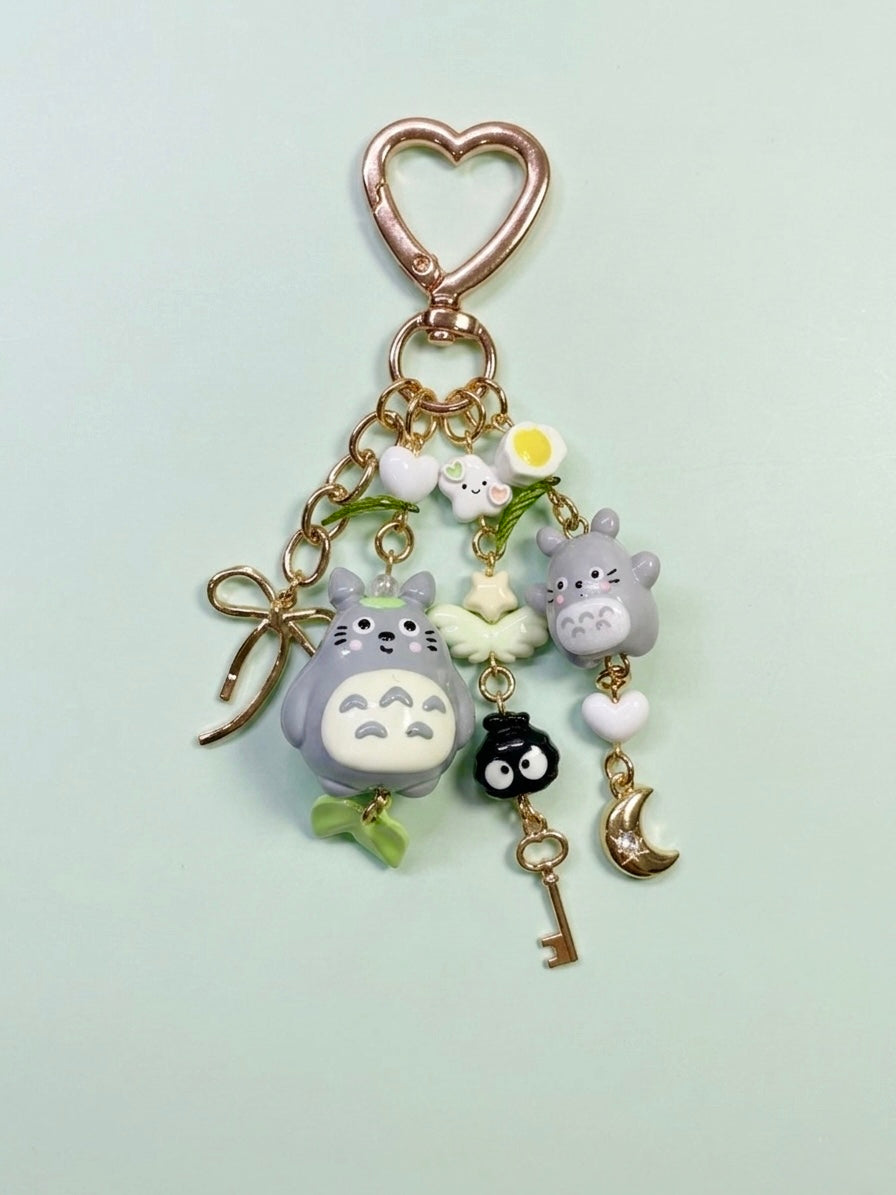 Totoro dangle bag charm