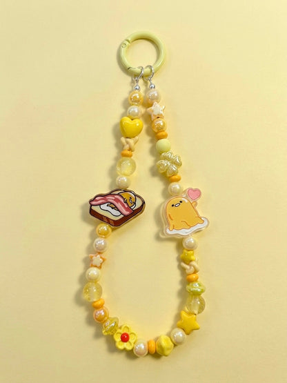 Gudetama dainty charm strap