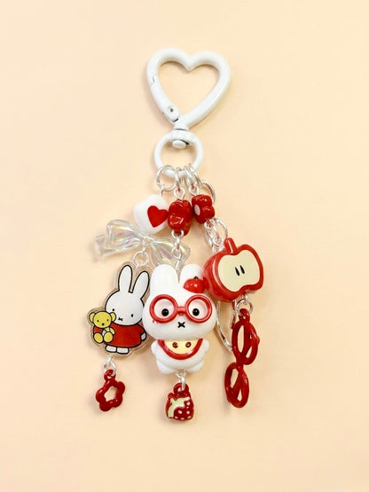 Miffy mini bag charm