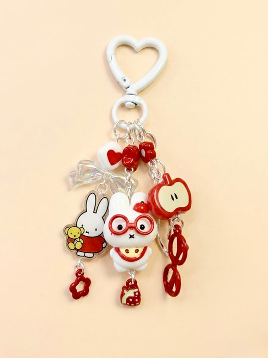Miffy mini bag charm