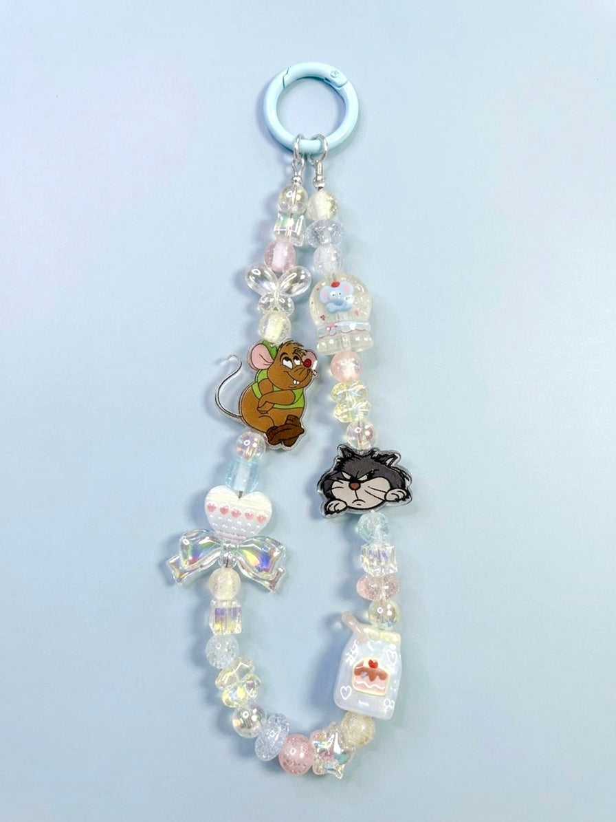 Lucifer & Gus Gus phone charm strap