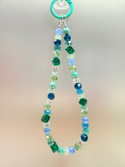 Sea glass dainty strap