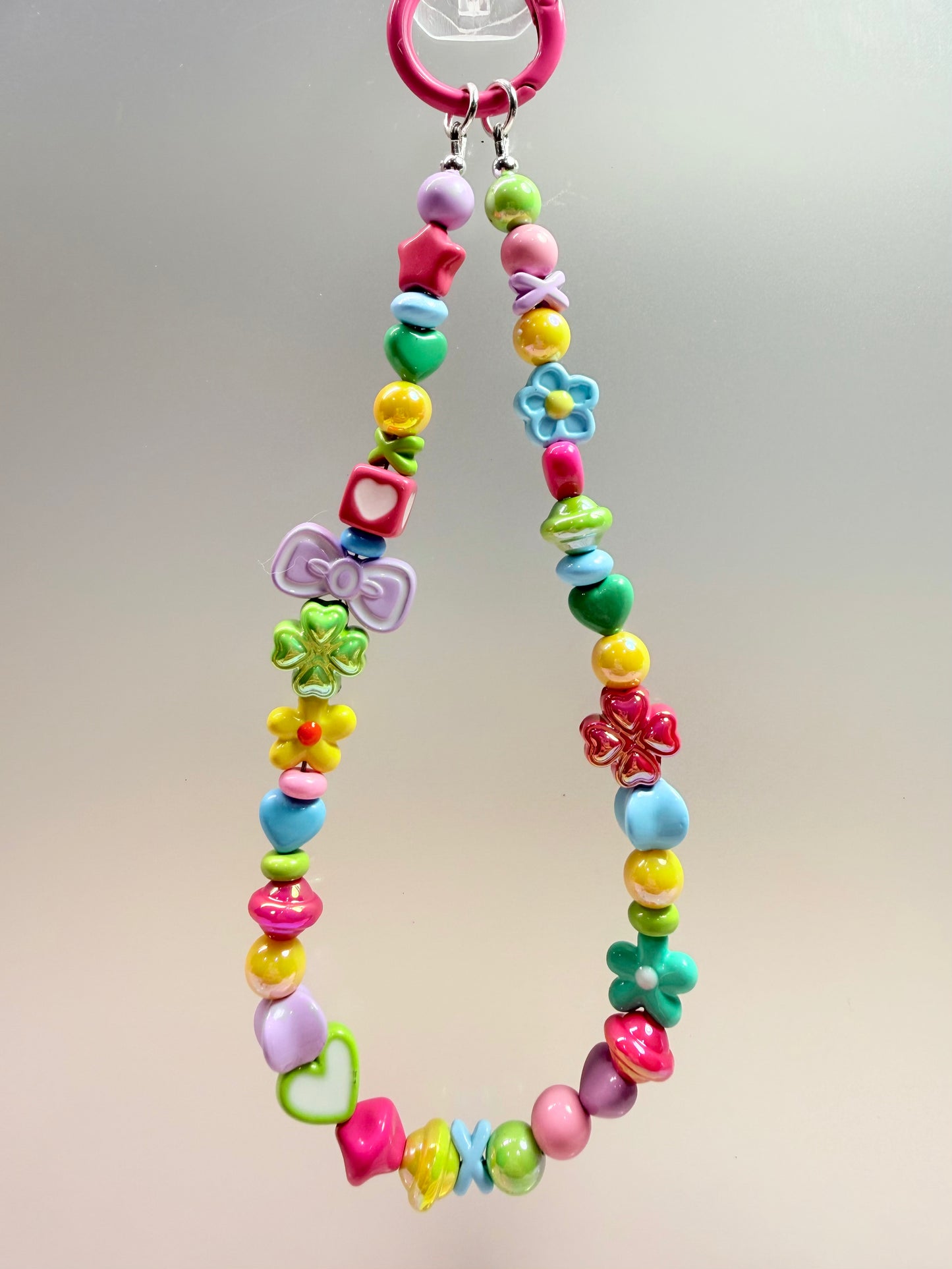 Happy Days bright rainbow dainty strap
