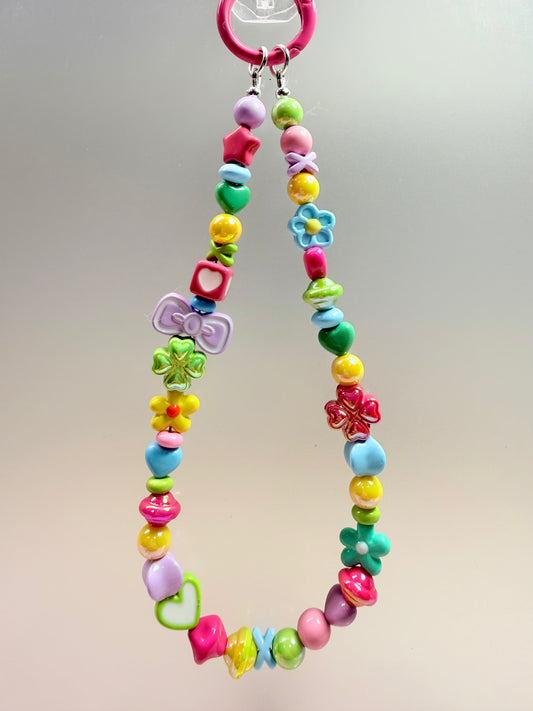 Happy Days bright rainbow dainty strap