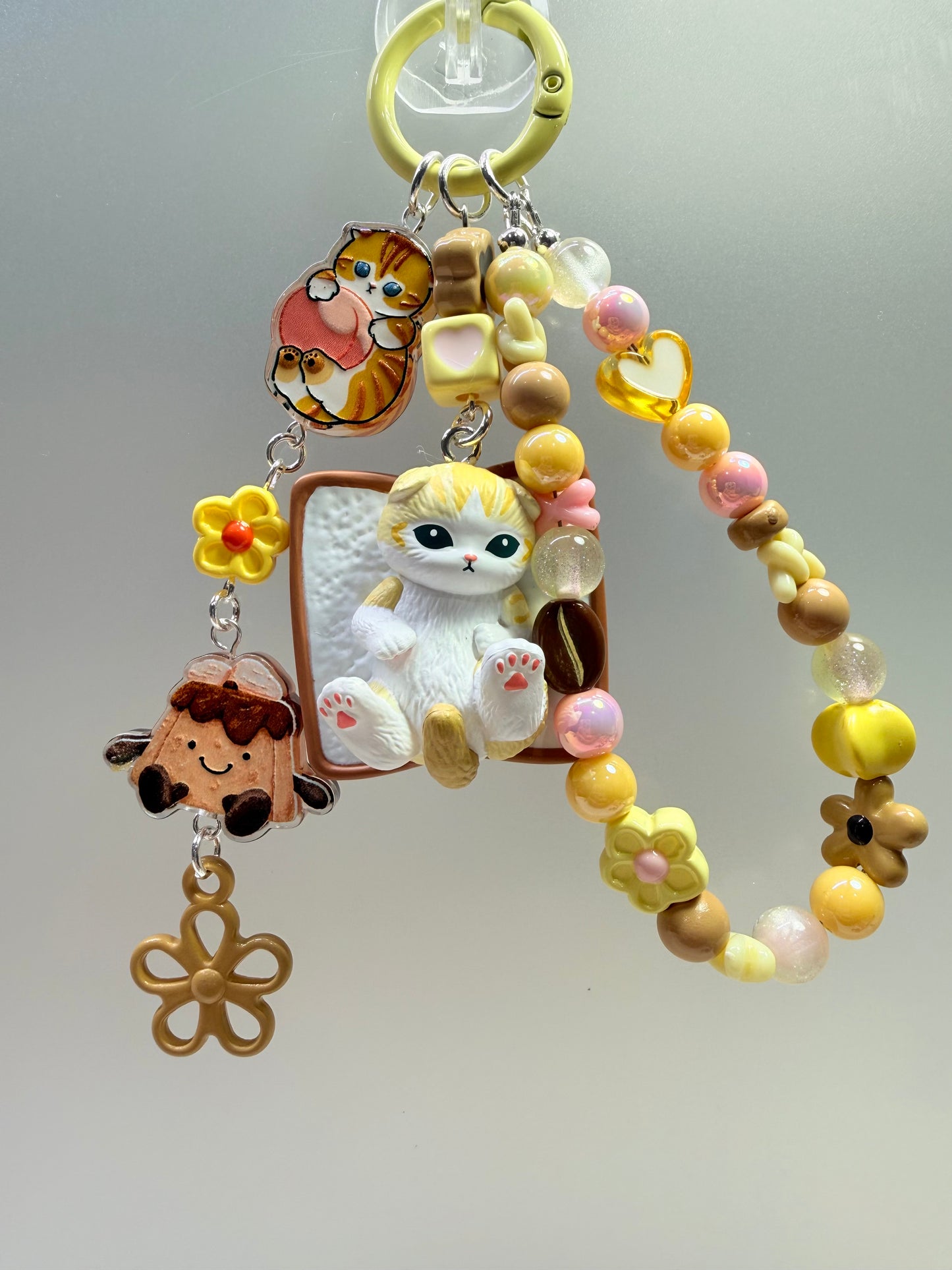 Mofusand bread dangle bag charm