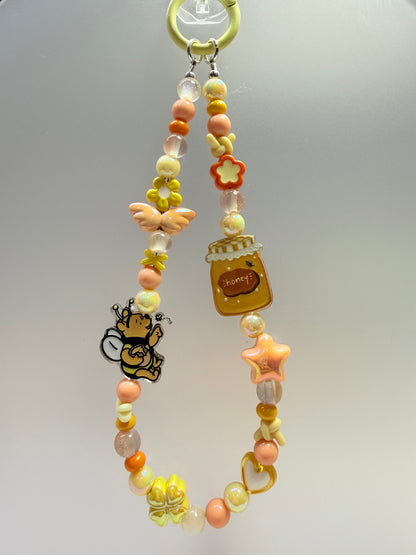 Winnie the Pooh phone charm strap