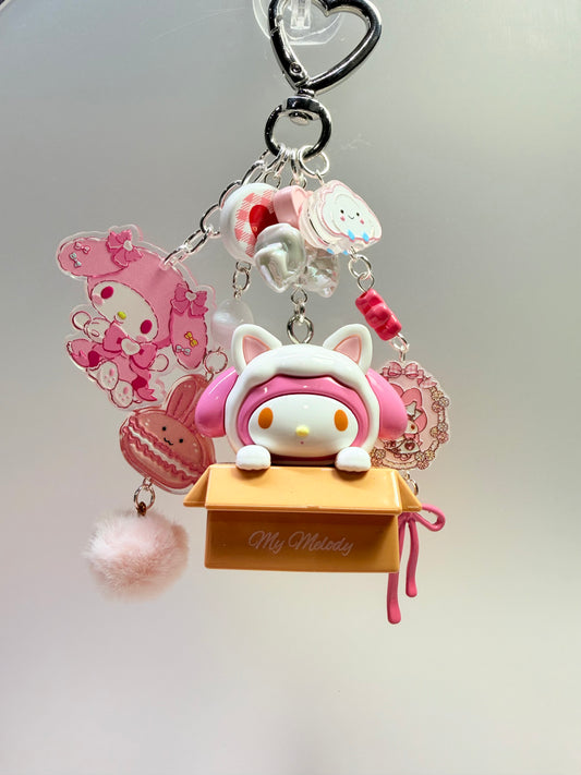 My Melody dangle bag charm