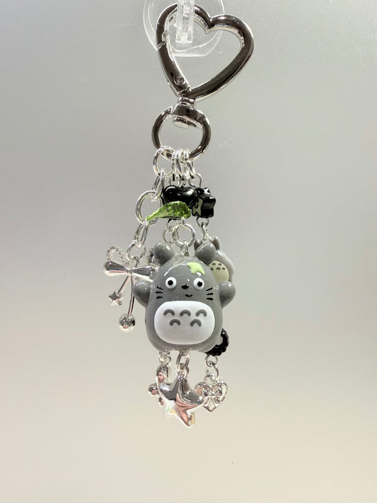 Totoro mini dangle bag charm