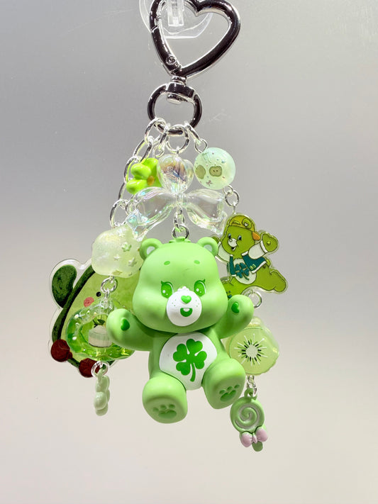 Good Luck Carebear dangle bag charm