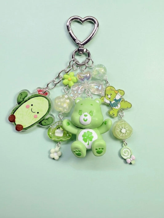 Good Luck Carebear dangle bag charm
