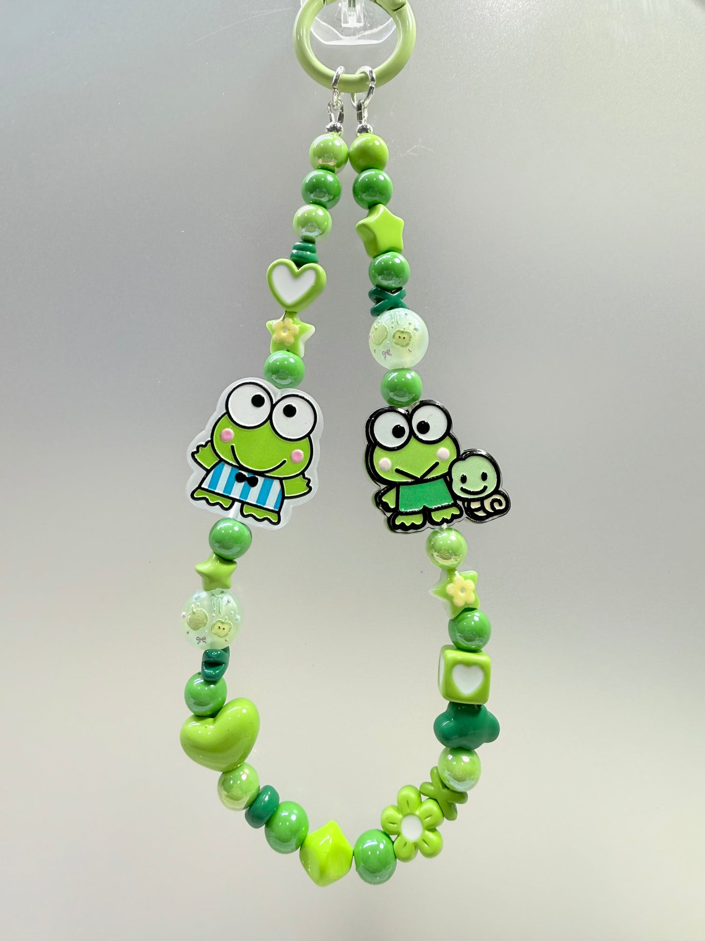 Keroppi phone charm strap