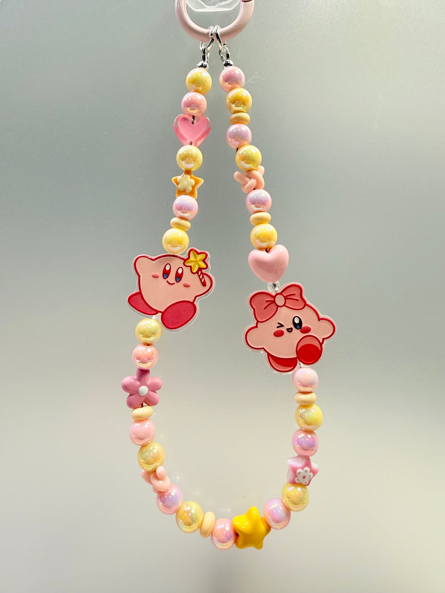 Kirby phone charm strap