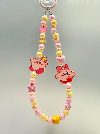 Kirby phone charm strap