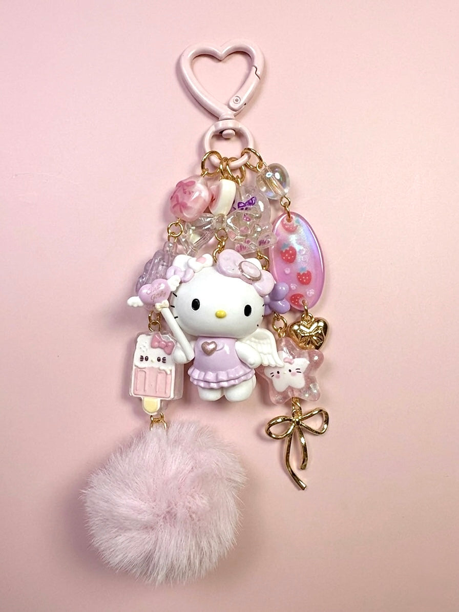 Hello Kitty dangle bag charm