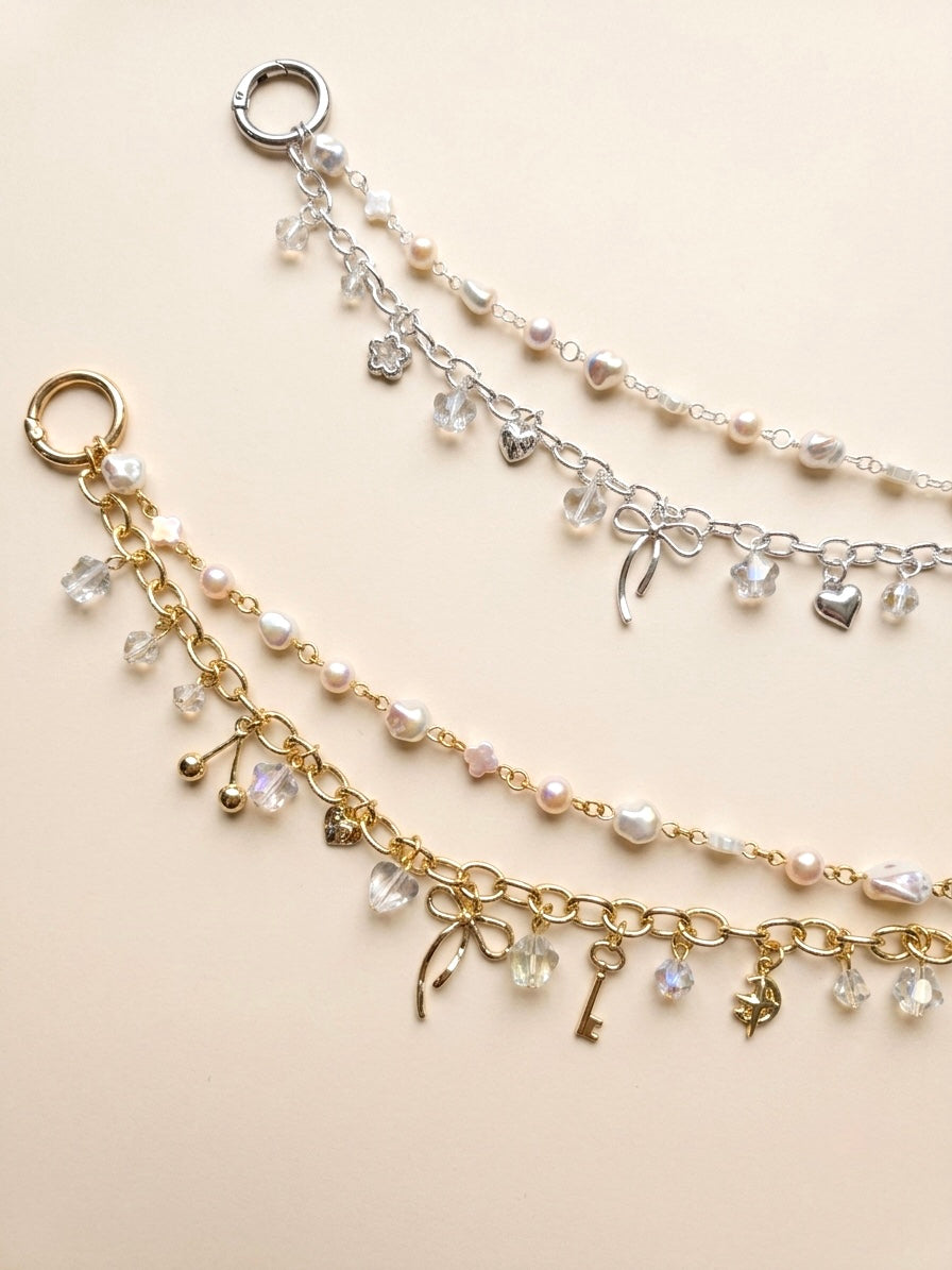 Sparkle Chain bag charm