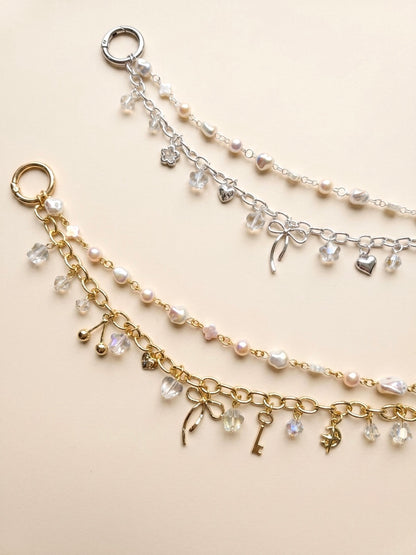 Sparkle Chain bag charm