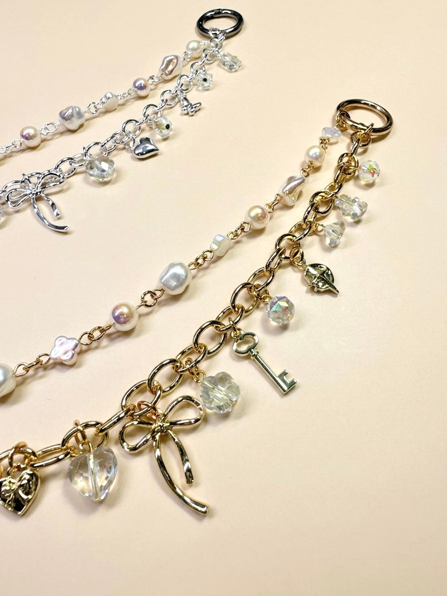 Sparkle Chain bag charm