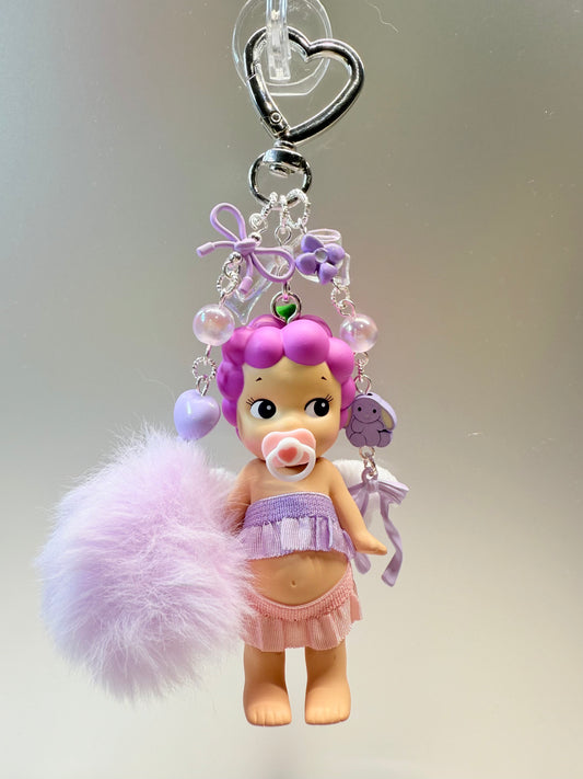 Sonny Angel bag charm – Grape