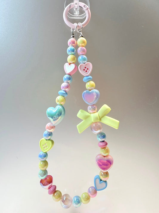 Dainty pastel phone charm