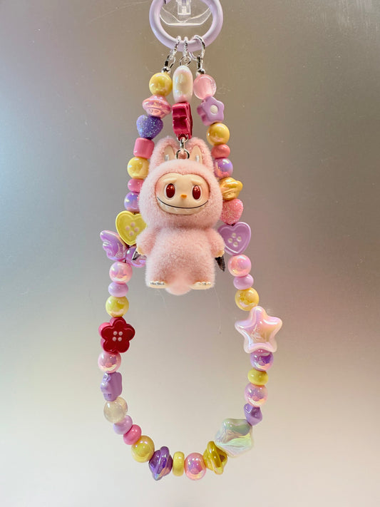 Popmart Zimomo pastel phone charm strap