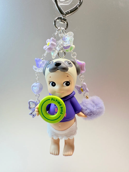 Sonny Angel bag charm – Dog Time Pug