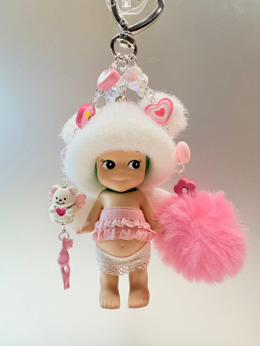 Sonny Angel bag charm – bear beanie