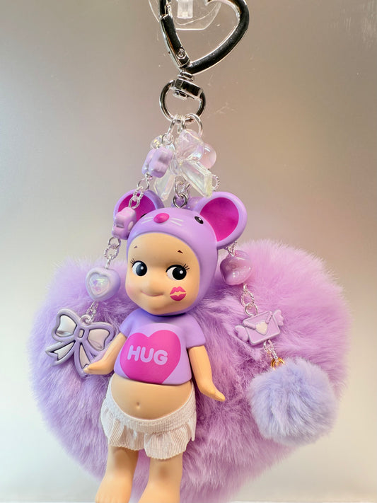 Sonny Angel bag charm – Kiss Kiss Mouse